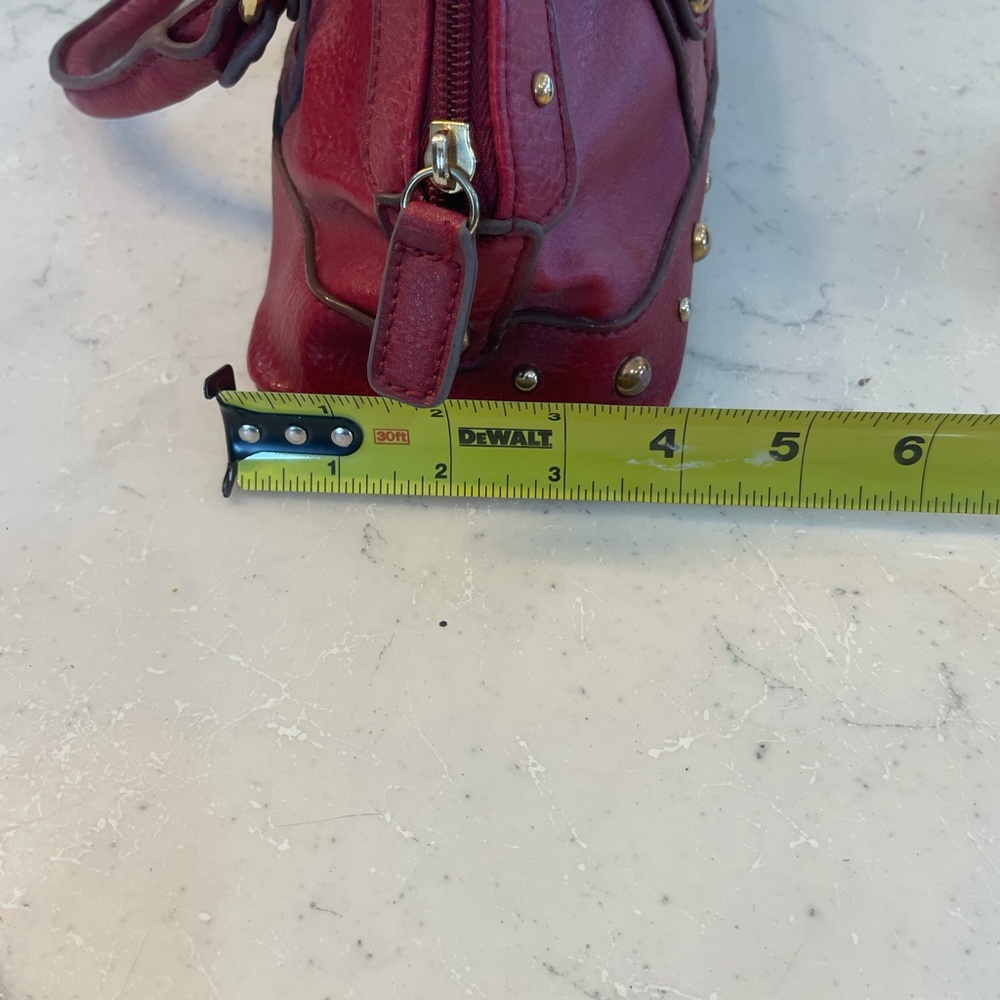 Red handbag - Picture 4 of 4